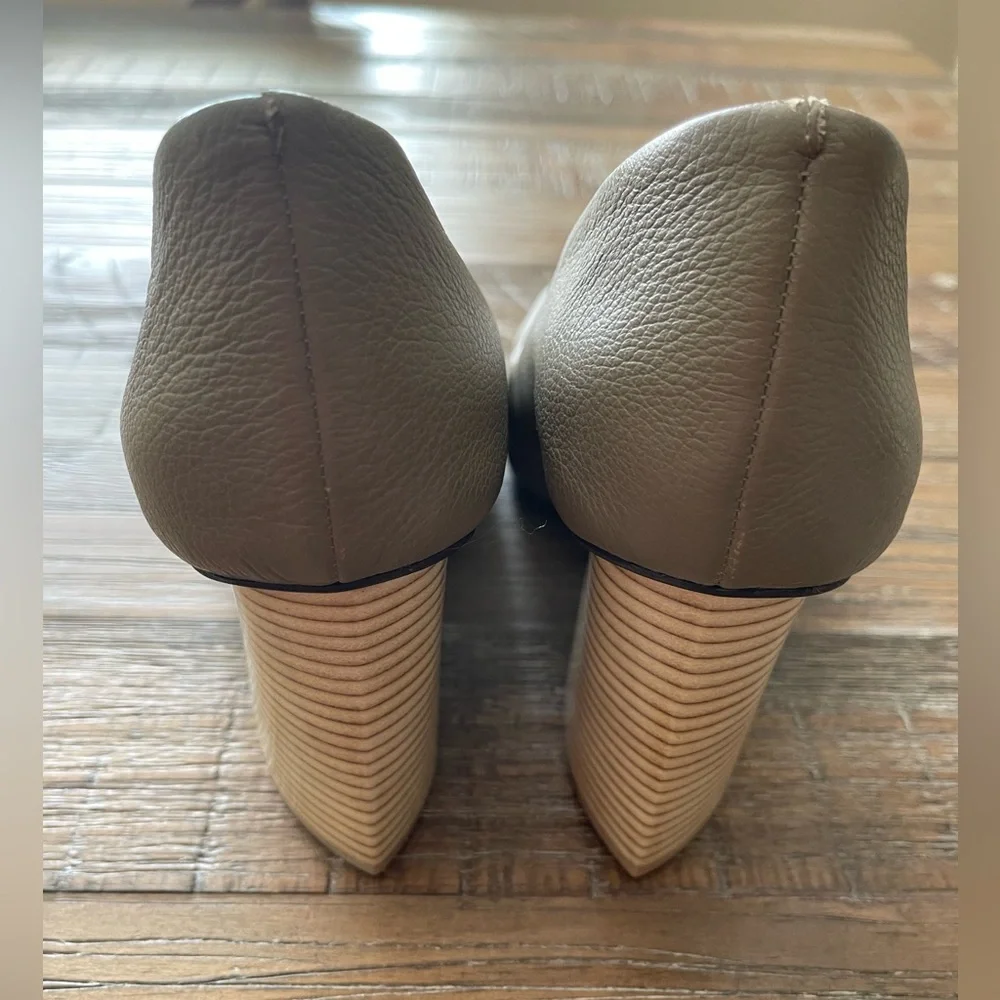 Mercedes Castillo leather pump comfortable heels, shoes - Picture 6 of 13